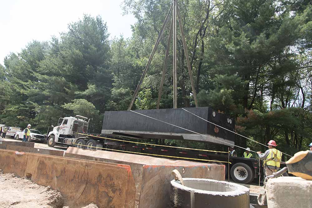 Electrical Duct Bank Vault Installation